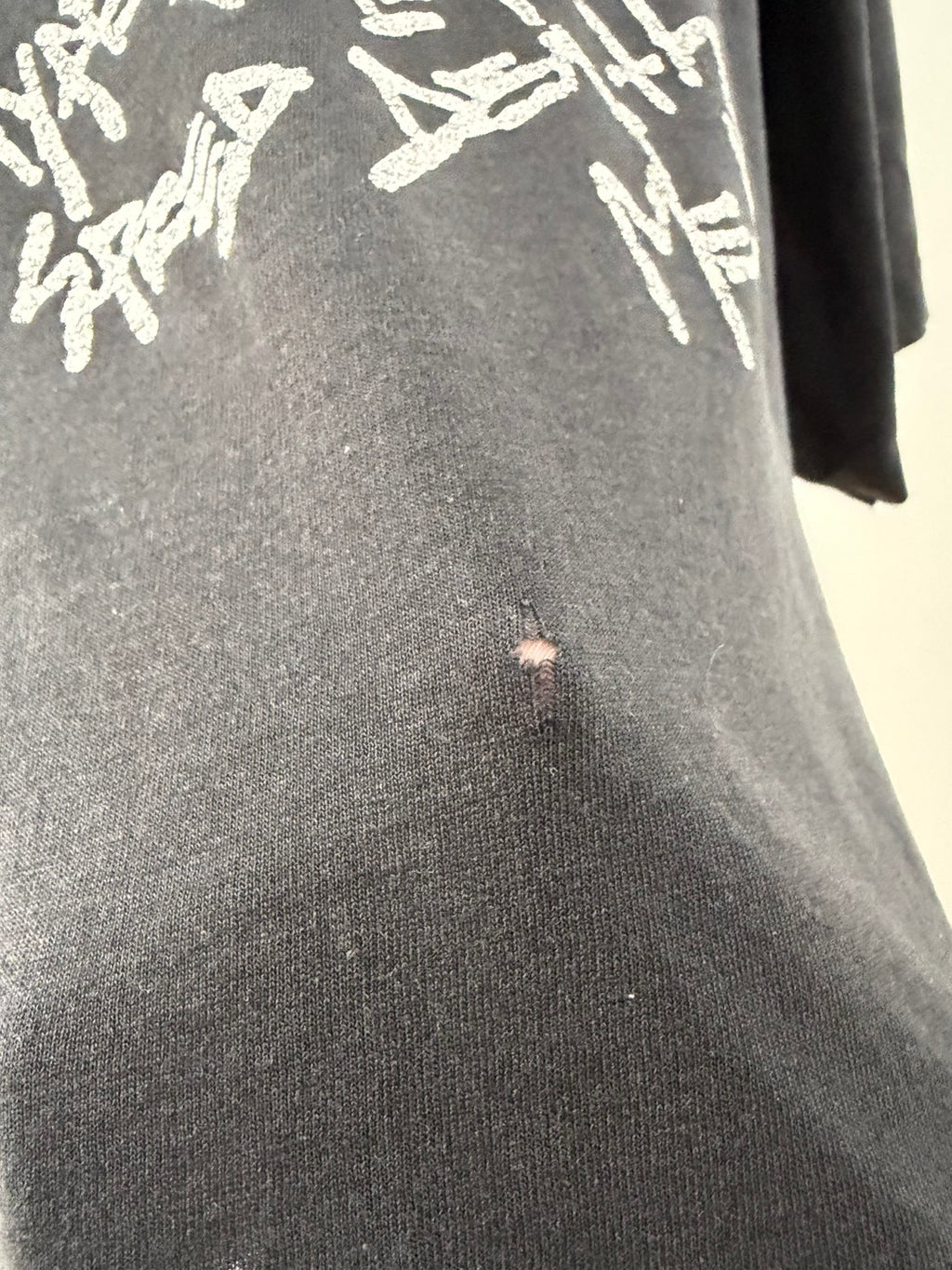 RARE Vintage Faded Black 80s ZYKLON-B (US) - Demo shirt