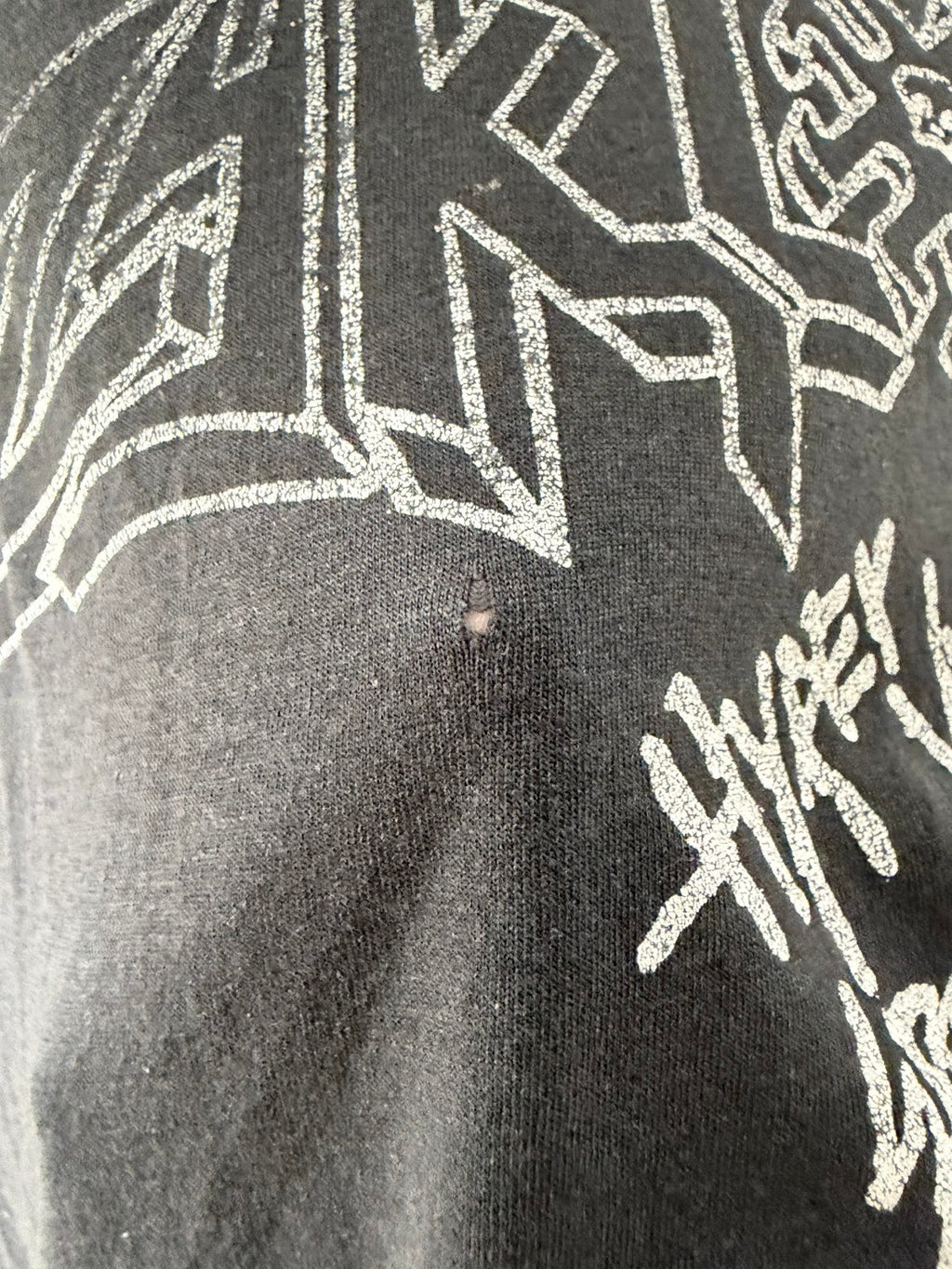 RARE Vintage Faded Black 80s ZYKLON-B (US) - Demo shirt