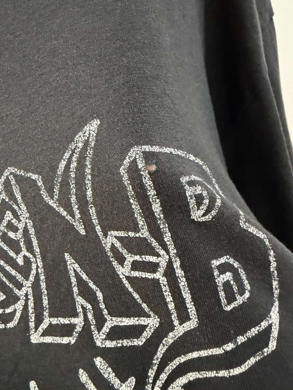 RARE Vintage Faded Black 80s ZYKLON-B (US) - Demo shirt