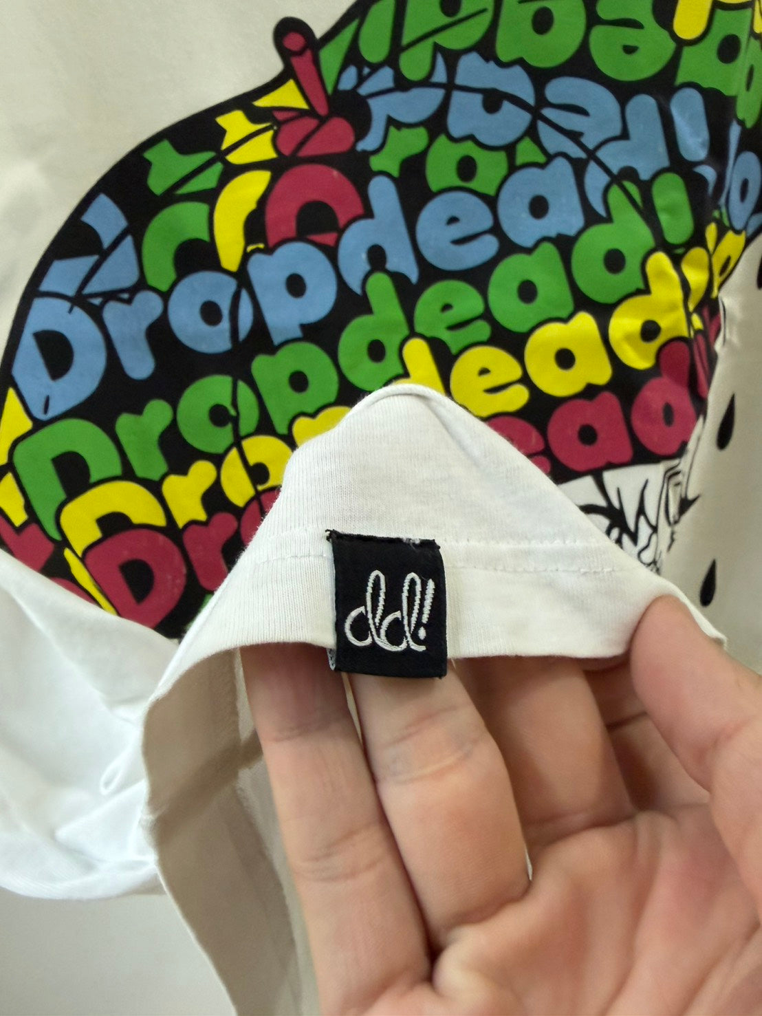Rare Drop Dead clothing V Neck