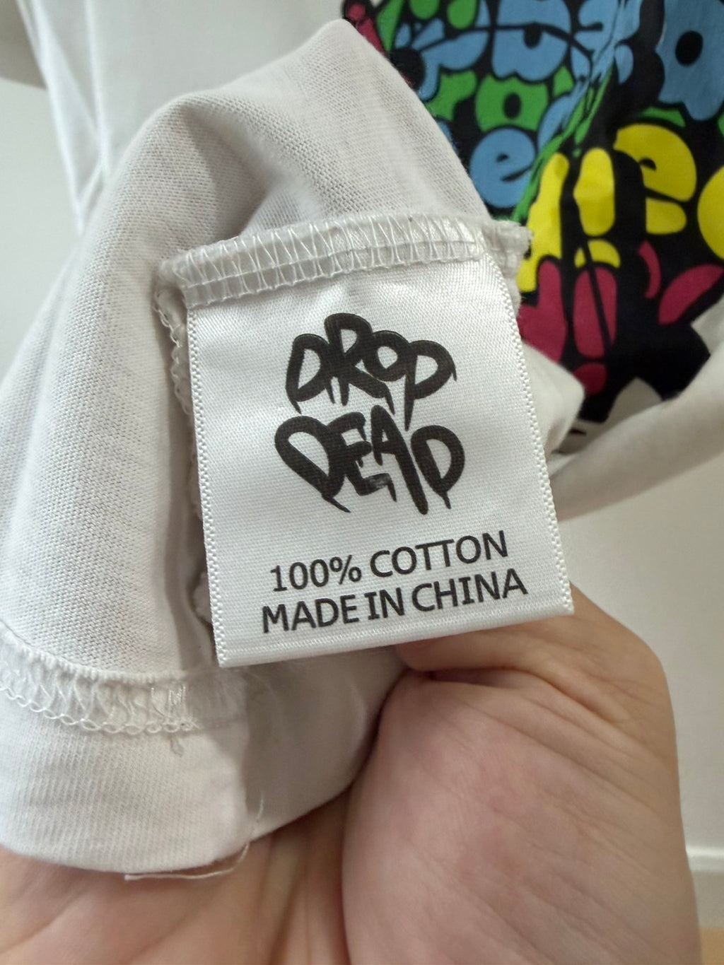 Rare Drop Dead clothing V Neck