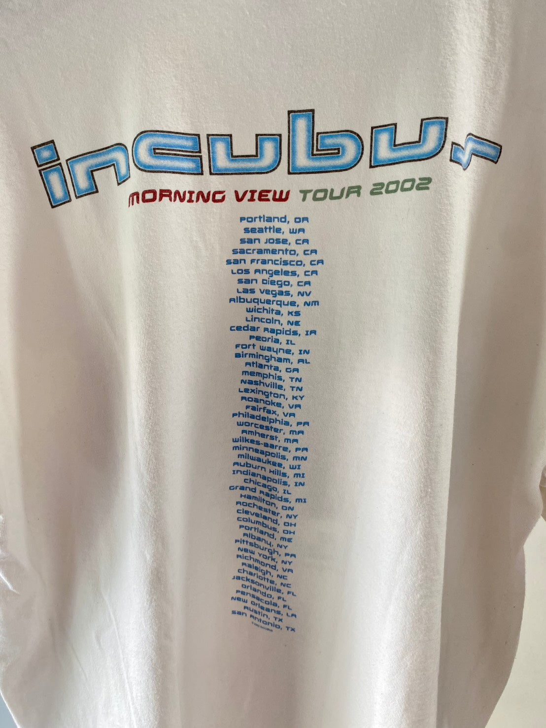 RARE Vintage 00s Incubus Tour Promo Tee