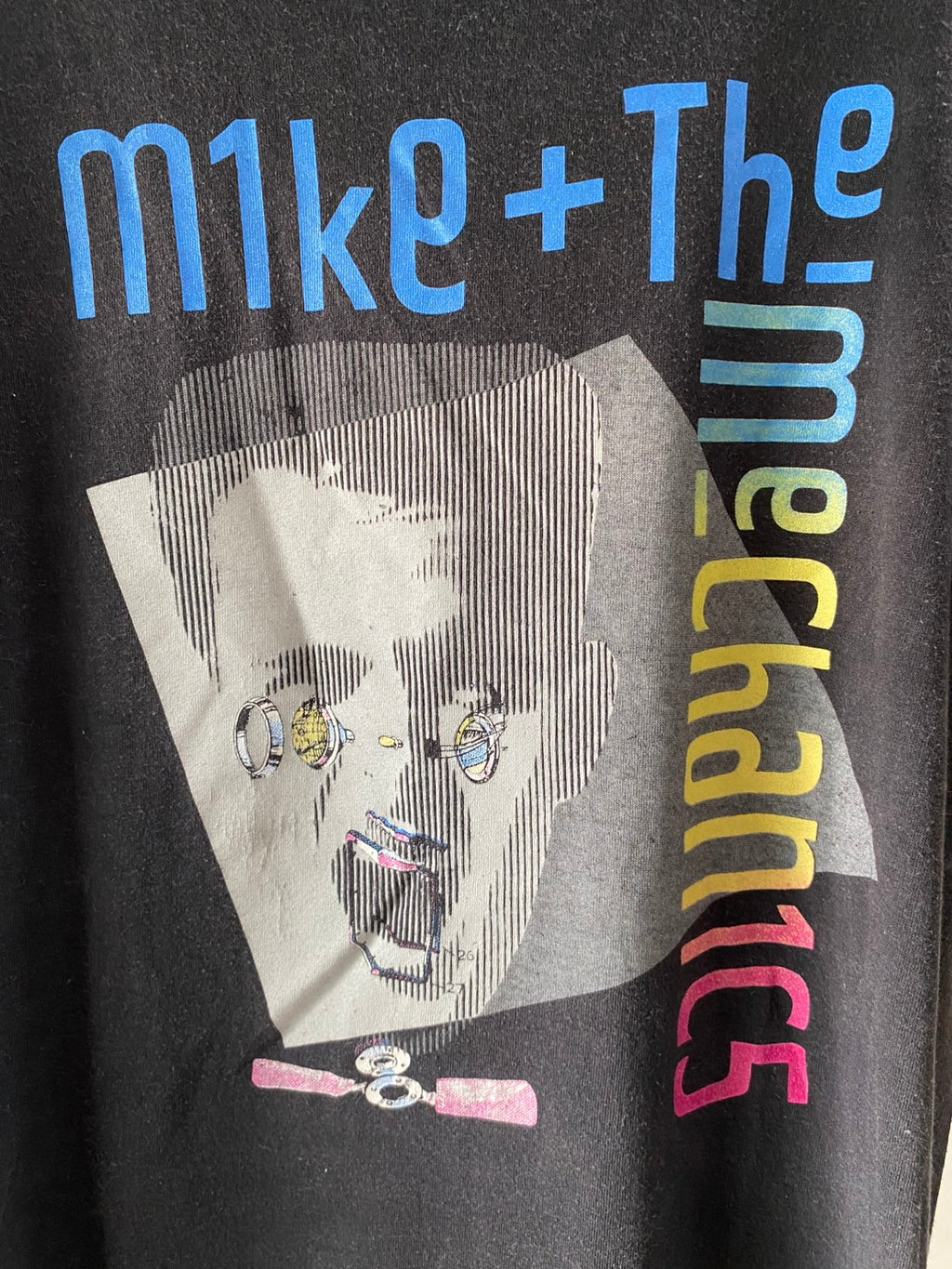 RARE Vintage 80s Mike + The Mechanics Tour Promo Tee