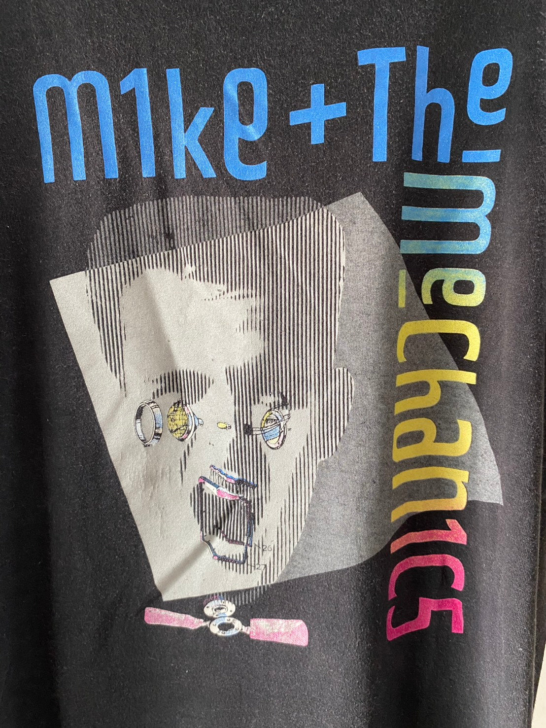 RARE Vintage 80s Mike + The Mechanics Tour Promo Tee