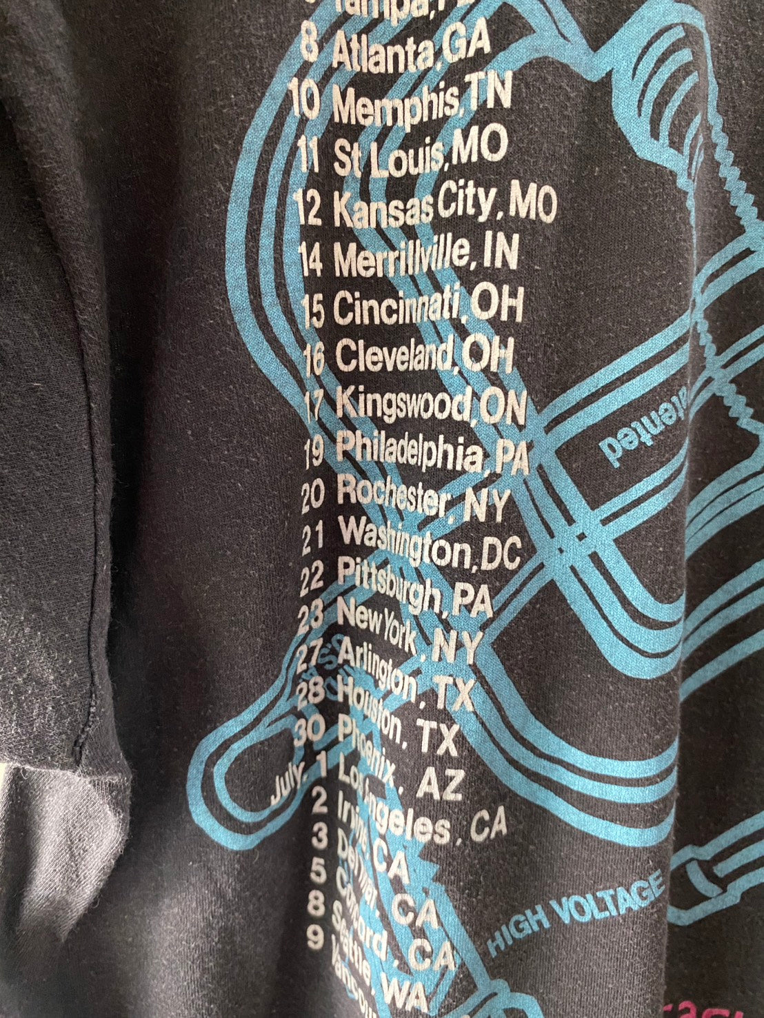RARE Vintage 80s Mike + The Mechanics Tour Promo Tee