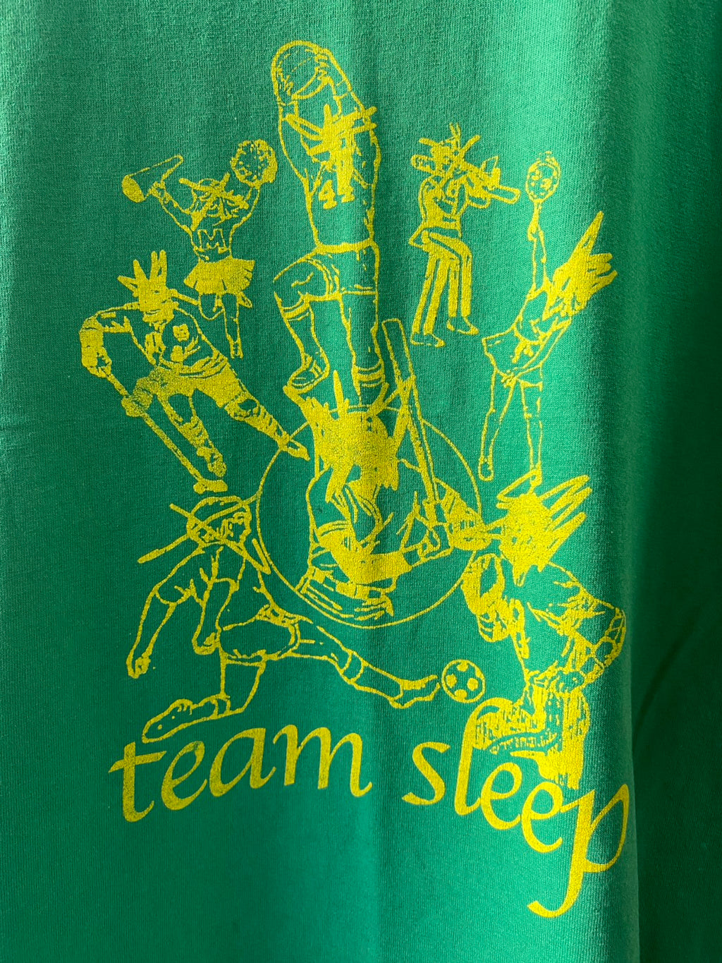 VERY RARE Vintage 00s Team Sleep Band Tee