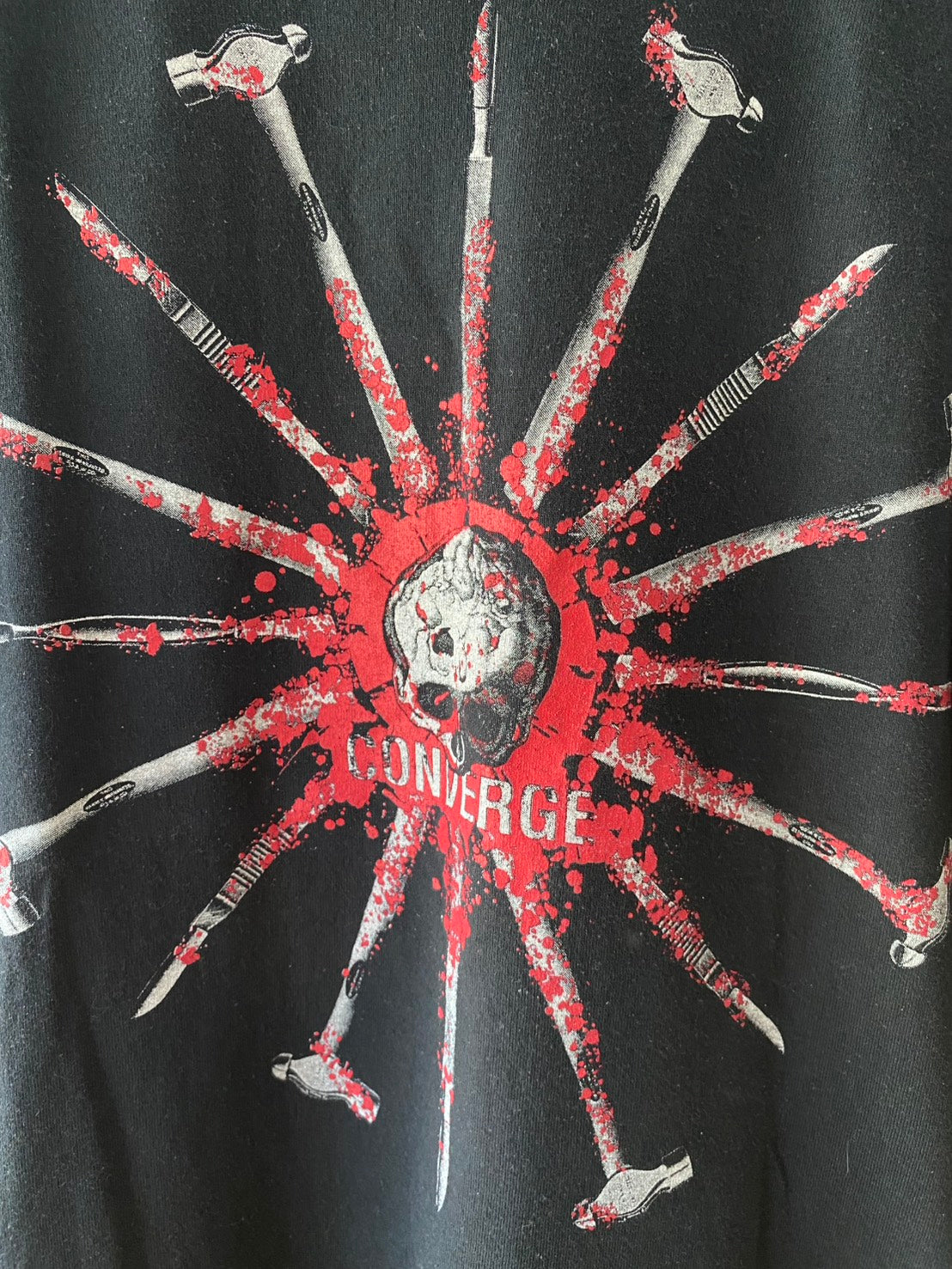 RARE Vintage Y2K Converge Band Tee