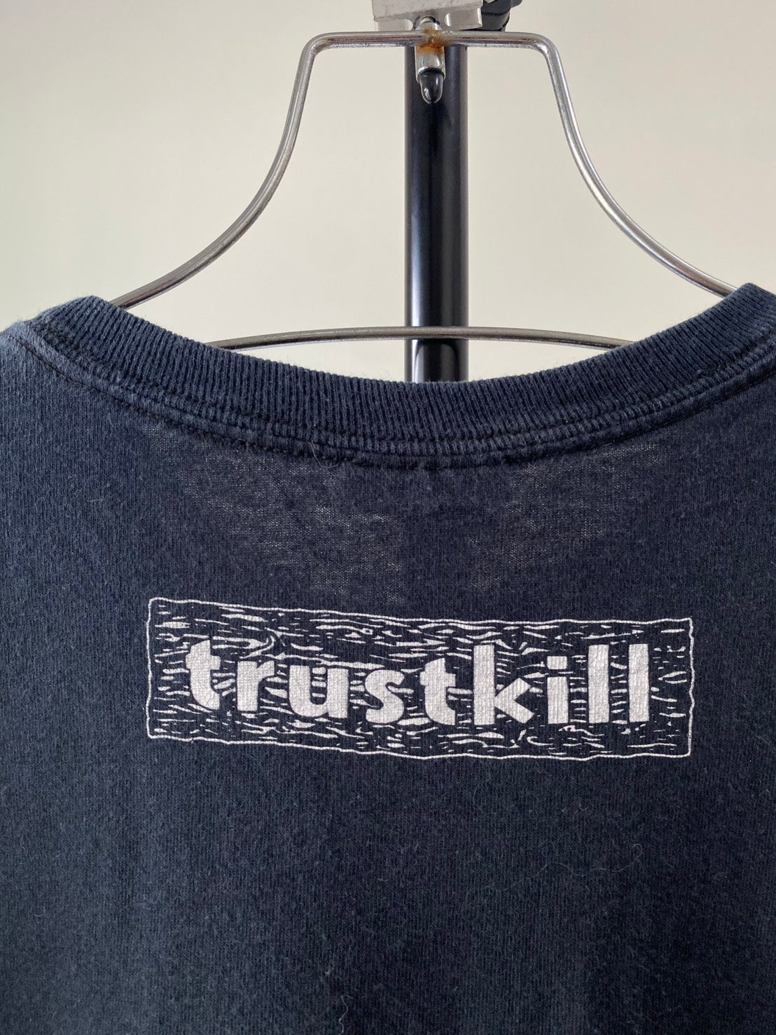 Vintage Y2K Bleeding Through Band Tee