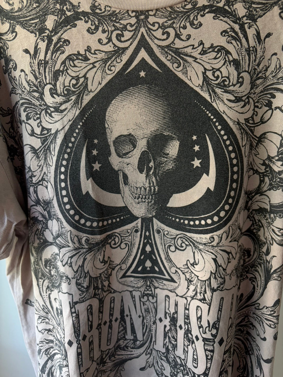Y2K Iron Fist Clothing Skull Tee