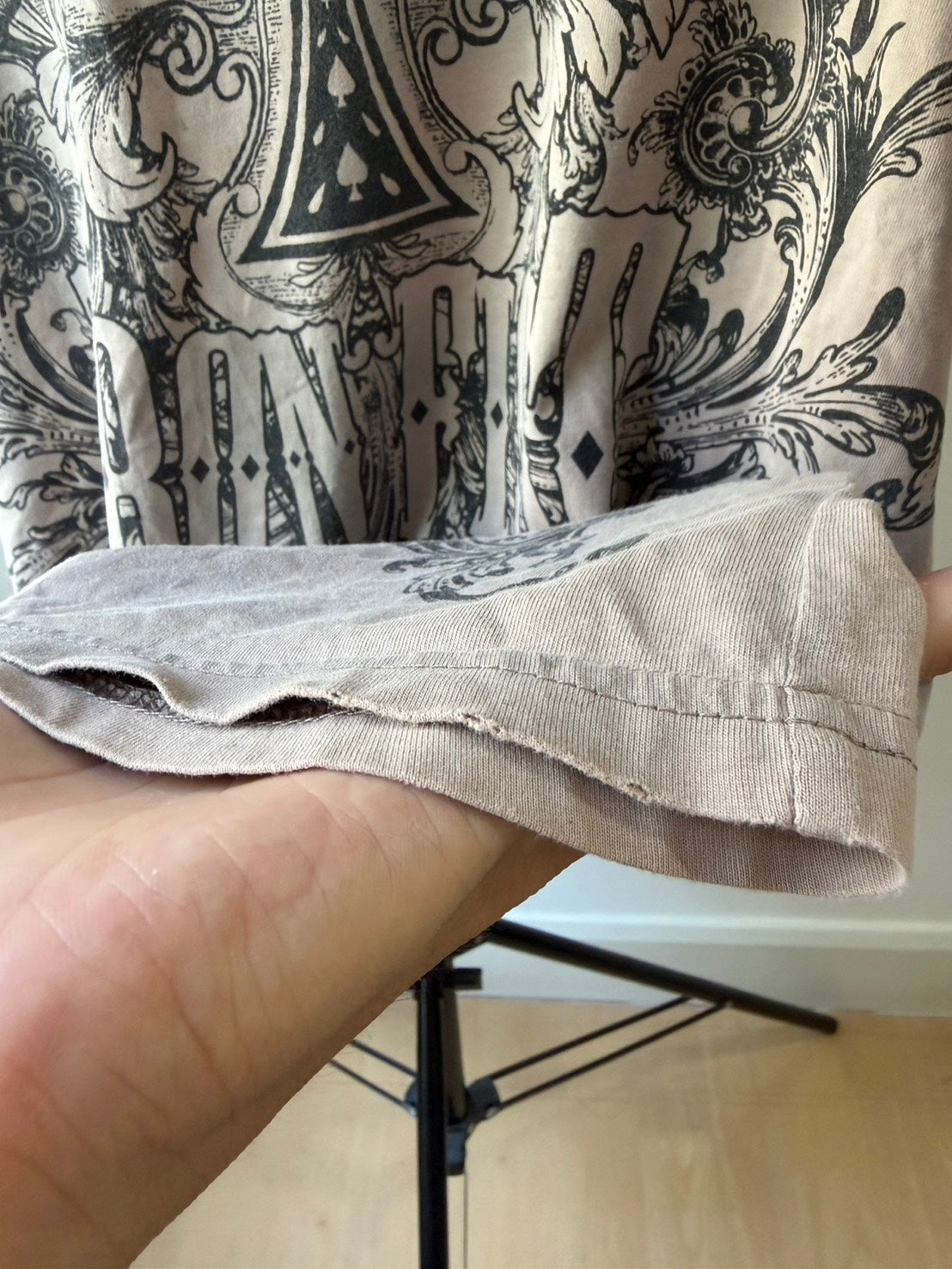 Y2K Iron Fist Clothing Skull Tee